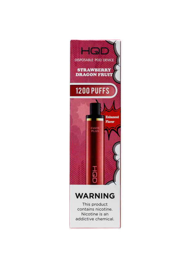 HQD 1200 strawberry dragon fruit