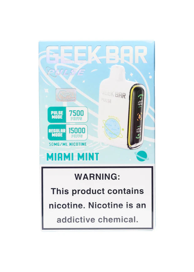 GEEK BAR 15000 MIAMI MINT