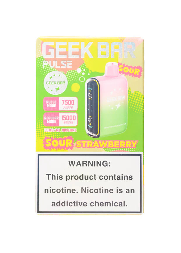 GEEK BAR 15000 SOUR STRAWBERRY