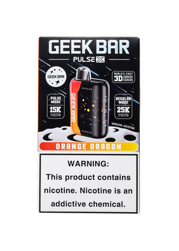 GEEK BAR 25 ORANGE DRAGON
