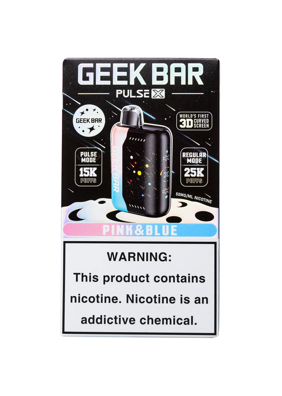 GEEK BAR 25 PINK&BLUE