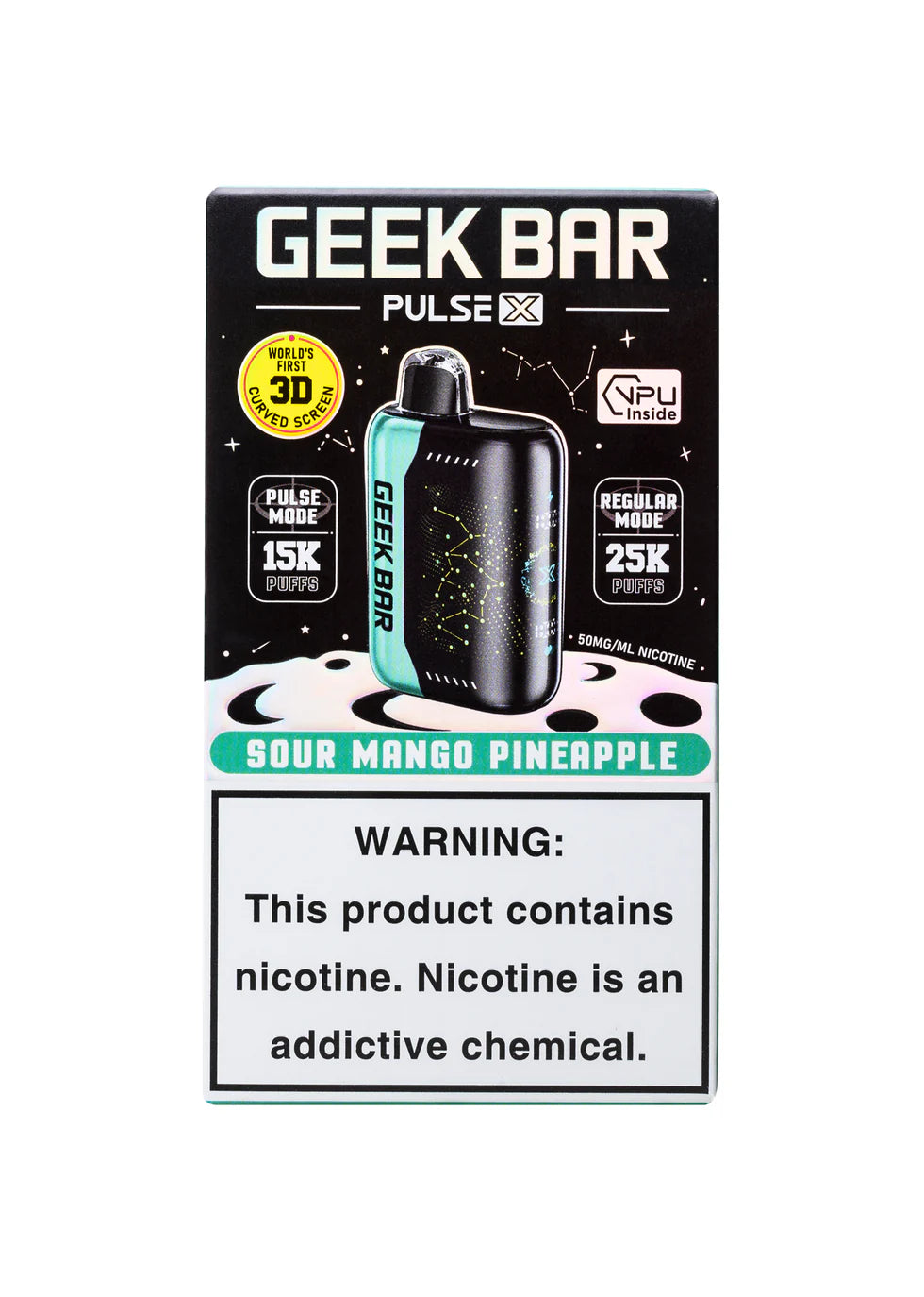 GEEK BAR 25 SOUR MANGO PINEAPPLE