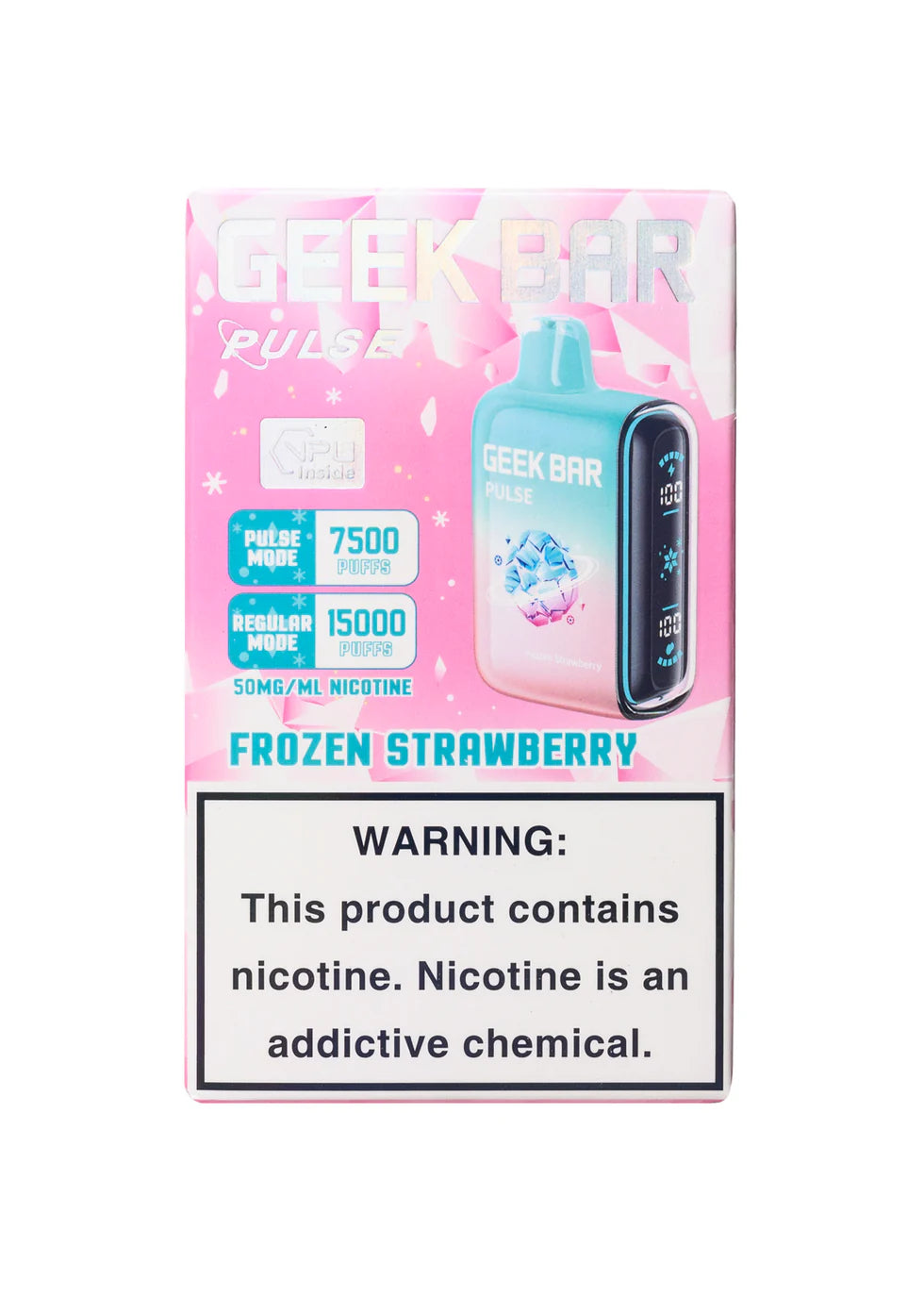 GEEK BAR FROZEN STRAWBERRY