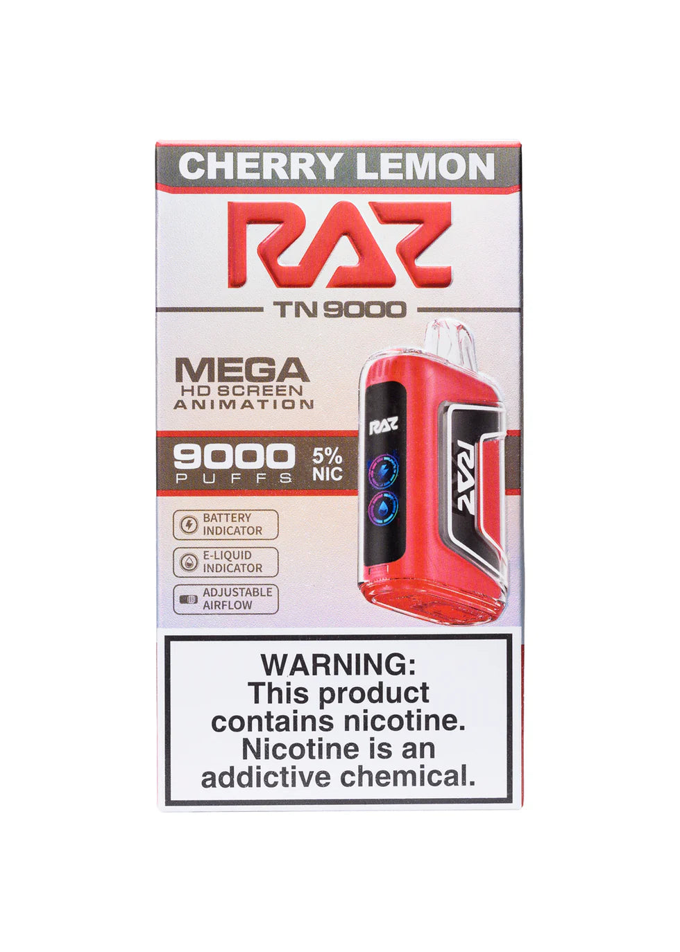 RAZ 9000 cherry lemon