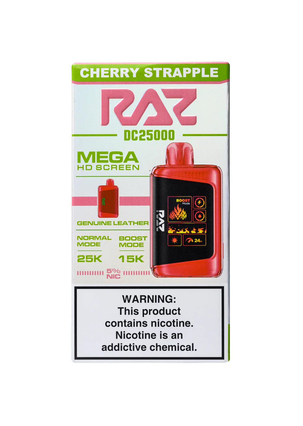 RAZ DC25000 CHERRY STRAPPLE