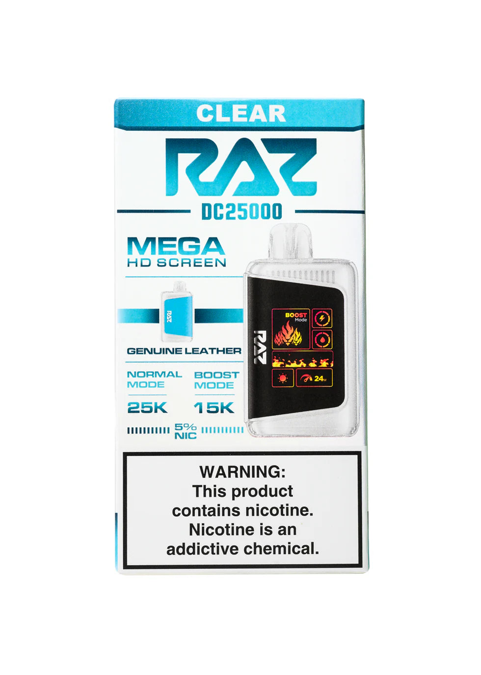 RAZ DC25000 CLEAR