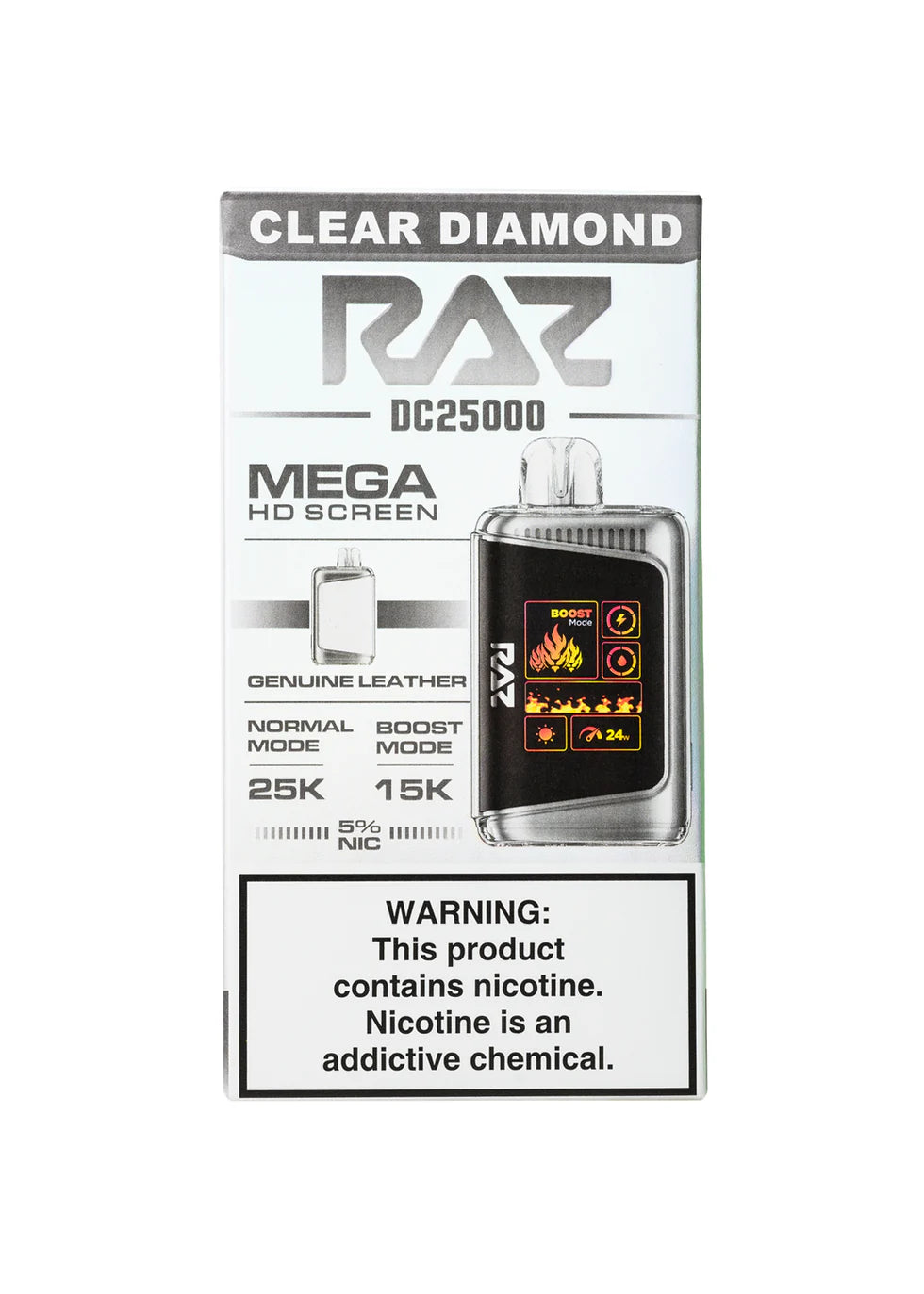 RAZ DC25000 CLEAR DIAMOND