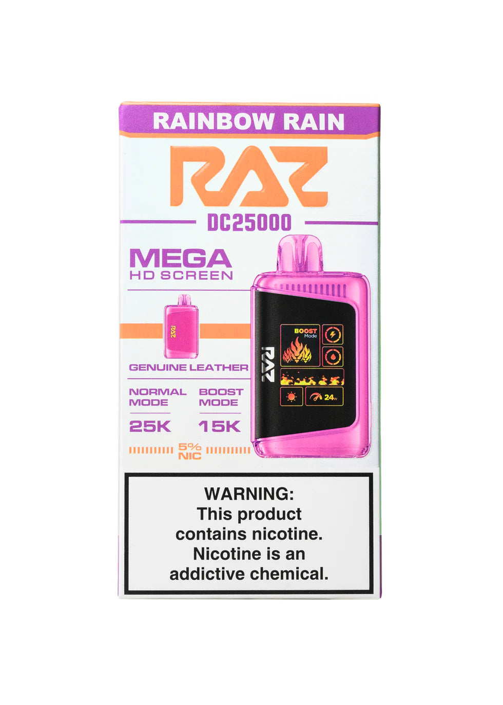 RAZ DC25000 RAINBOW RAIN
