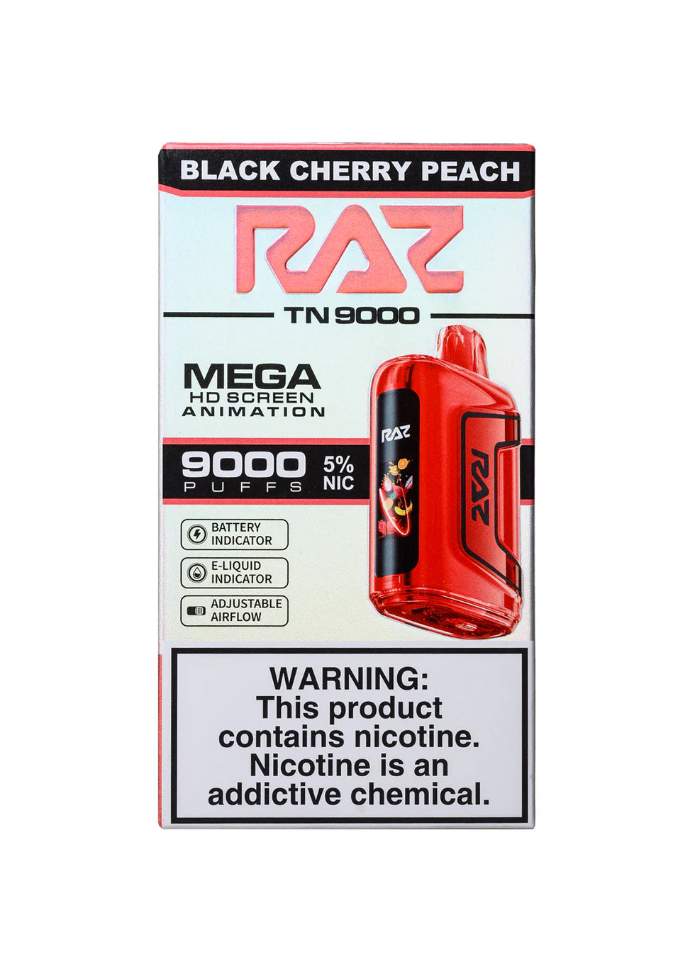 RAZ9000 BLACK CHERRY PEACH