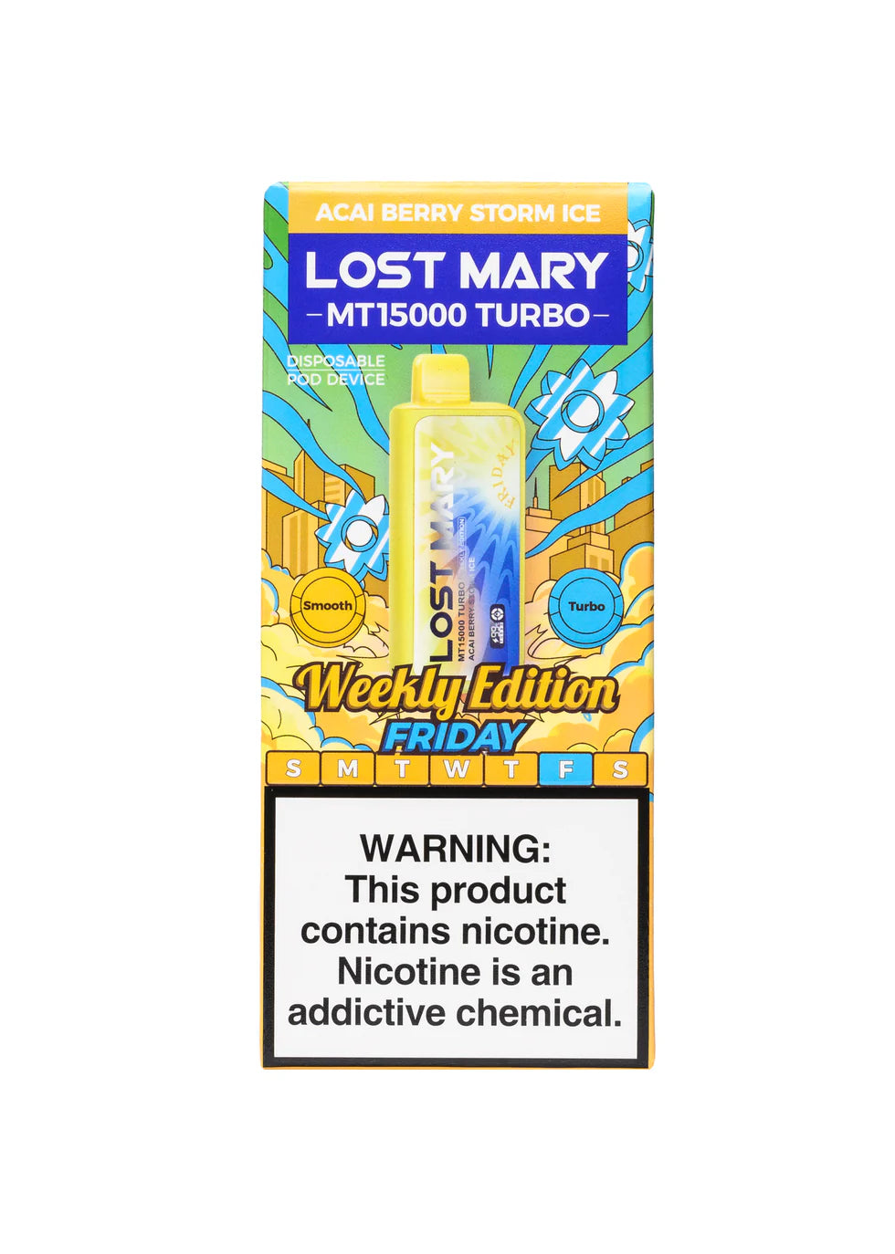LOST MARY MT 15000 ACAI BERRY STORM ICE
