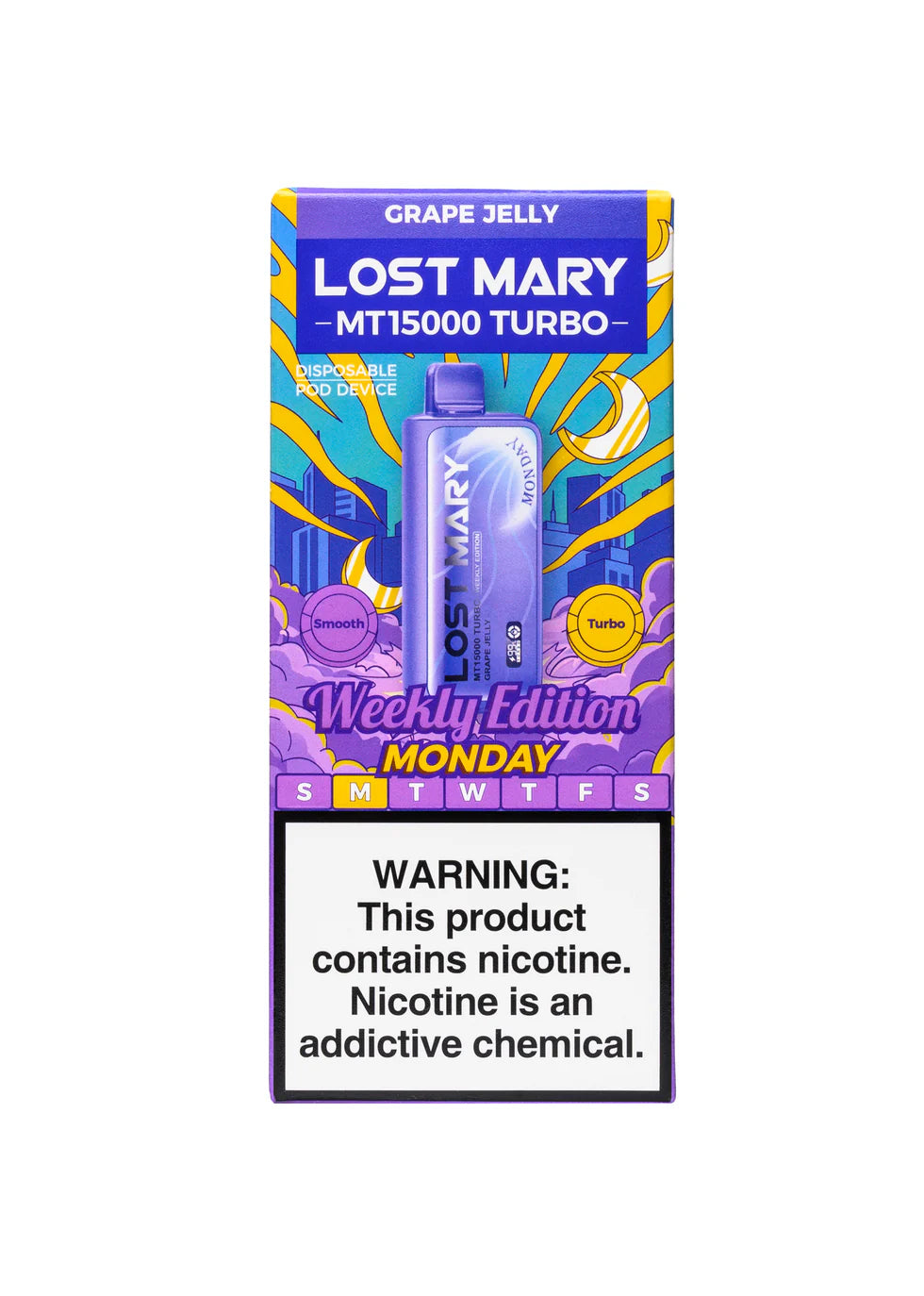 LOST MARY MT 15000 GRAPE JELLY