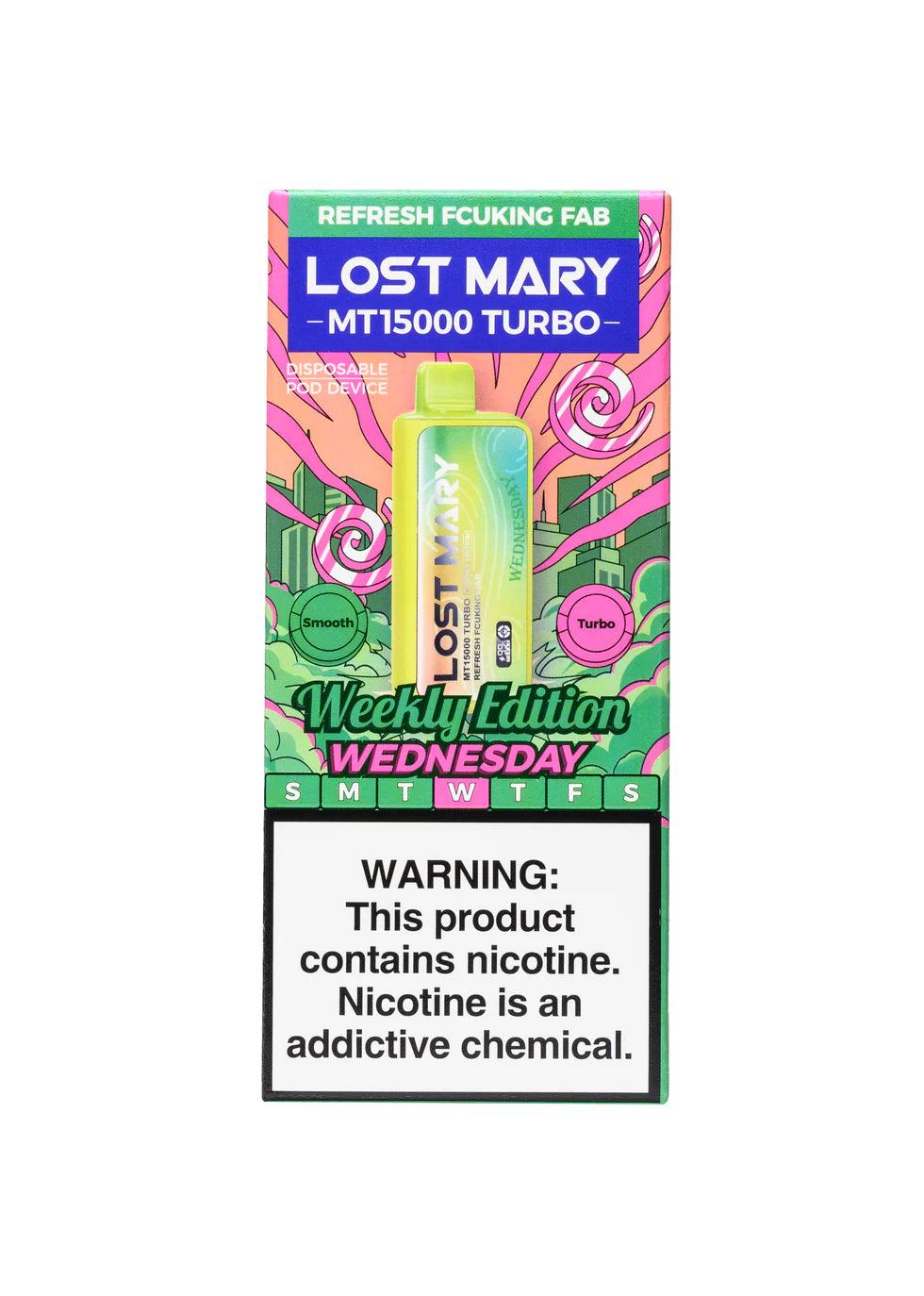 LOST MARY MT 15000 REFRESH FCUKING FAB