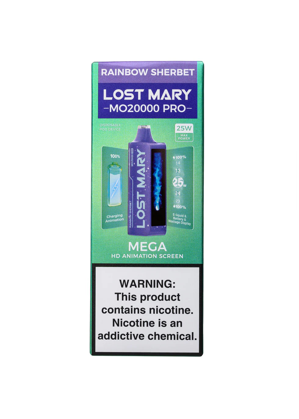 LOST MARY PRO RAINBOW SHERBET