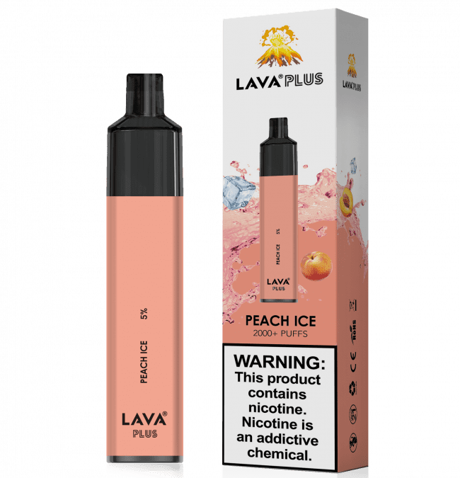 LAVA PLUS 2600 PEACH ICE