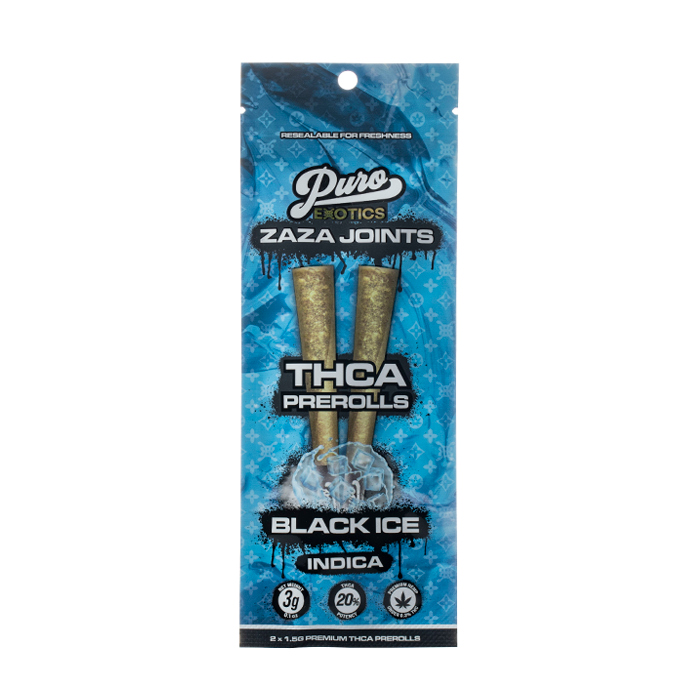 PURO ZAZA JOINTS BLACK ICE 3G indica