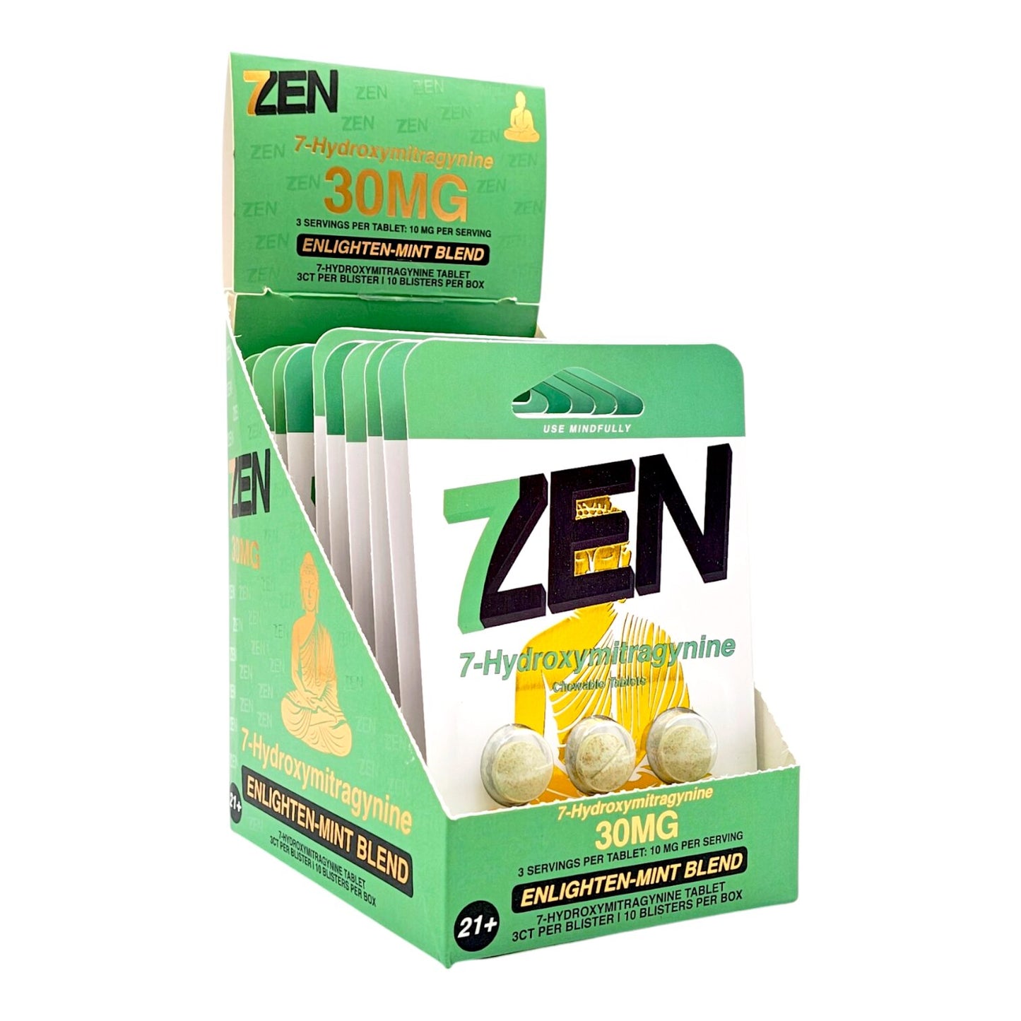 ZEN 30MG 3CT ENLIGHTEN MINT BLEND