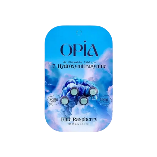 OPIA 4CT 20MG BLUE RASPBERRY