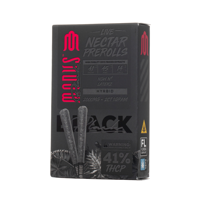 MODUS BLACK PREROLLLS NOW N LATERZ