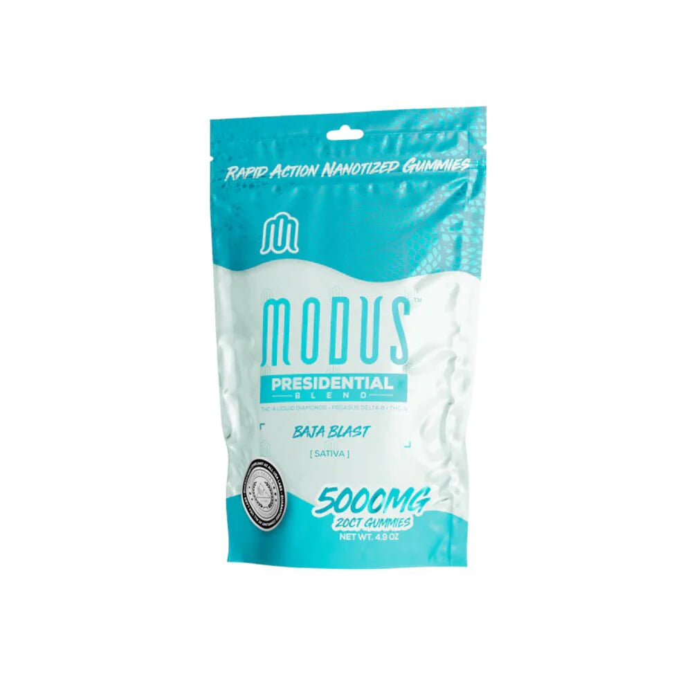 MODUS PRESIDENTIAL GUMMIES 20CT 5000MG BAJA BLAST