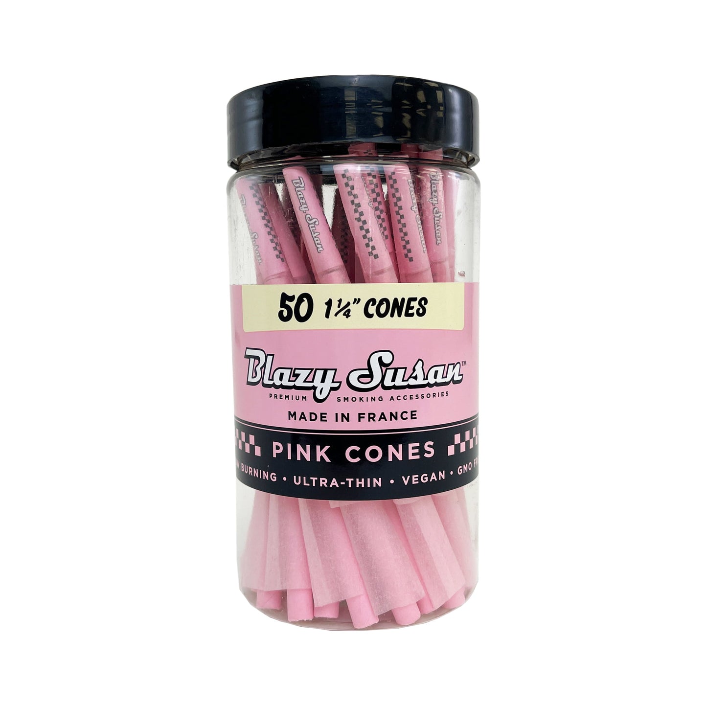 BLAZY SUSAN PINK CONES 1\4