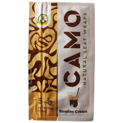 CAMO RUSSIAN CREAM NATURAL LEAF WRAPS