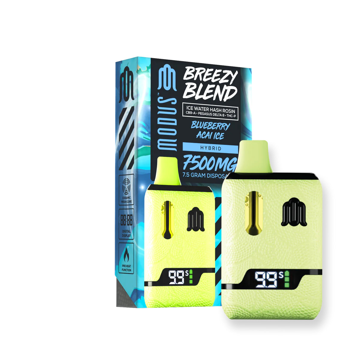 MODUS DISPOSABLE 7.5MG BLUEBERRY