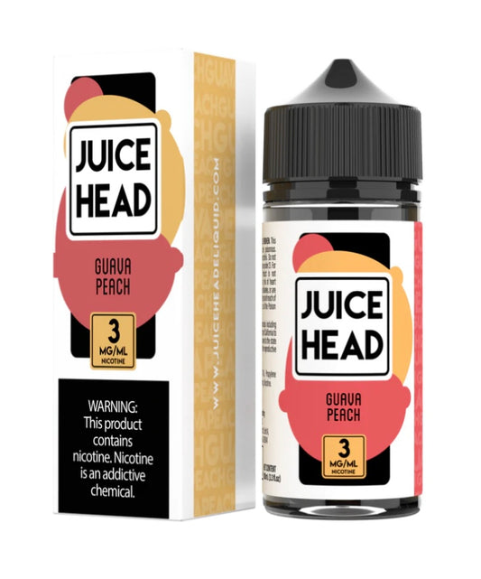JUICE HEAD FREEZE GUAVA/PEACH 100 3nic