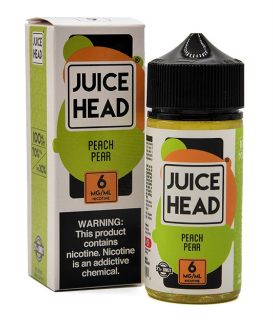 JUICE HEAD PEACH/PEAR 100 6nic