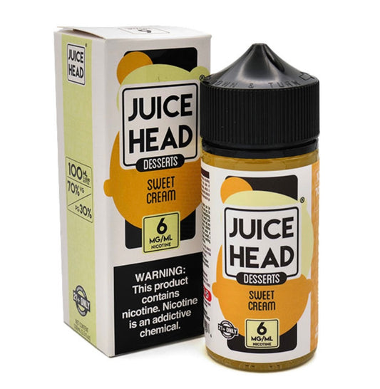 JUICE HEAD SWEET CREAM 100 6nic