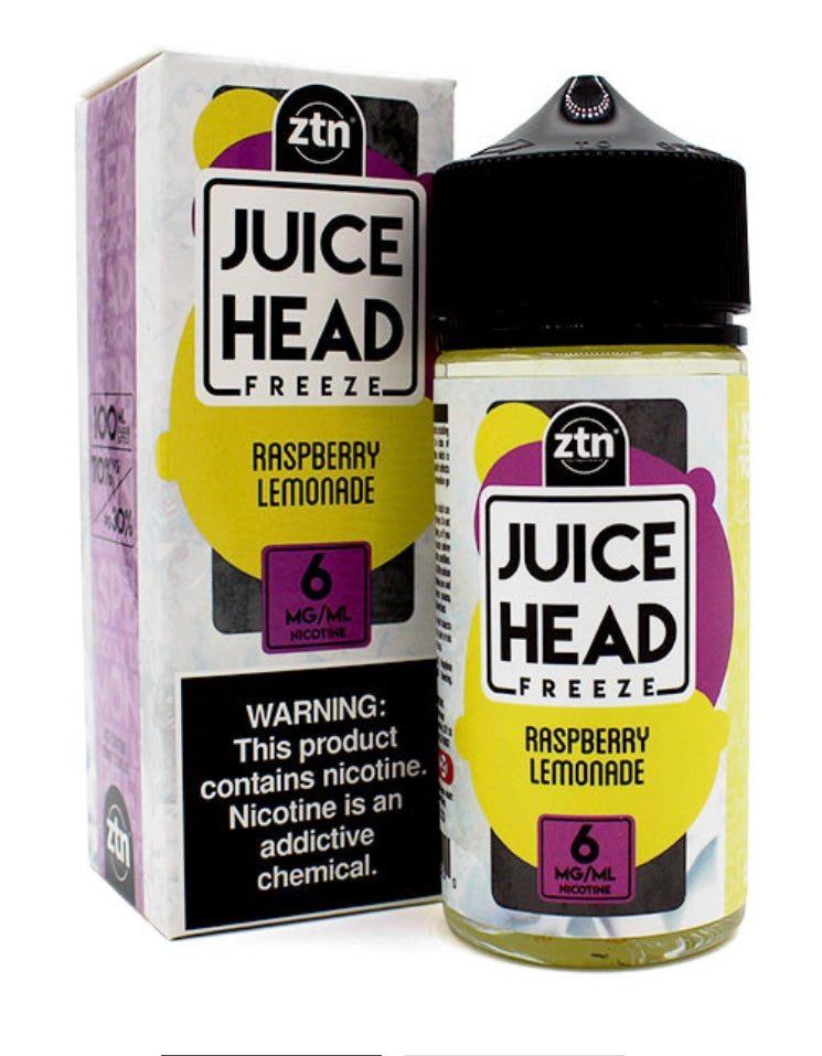 JUICE HEAD FREEZE RASP/LEMONADE 100 6nic