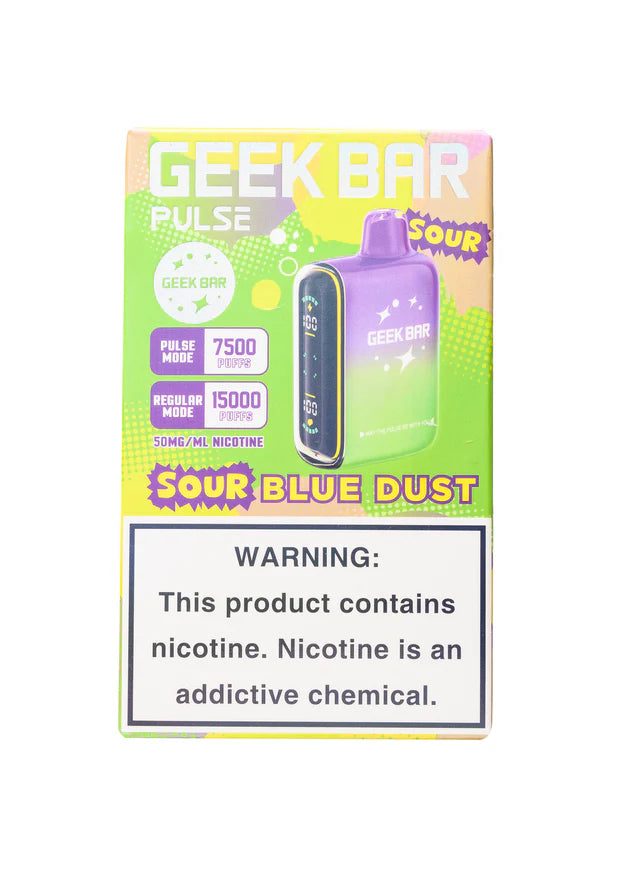 GEEK BAR 15000 SOUR BLUE DUST