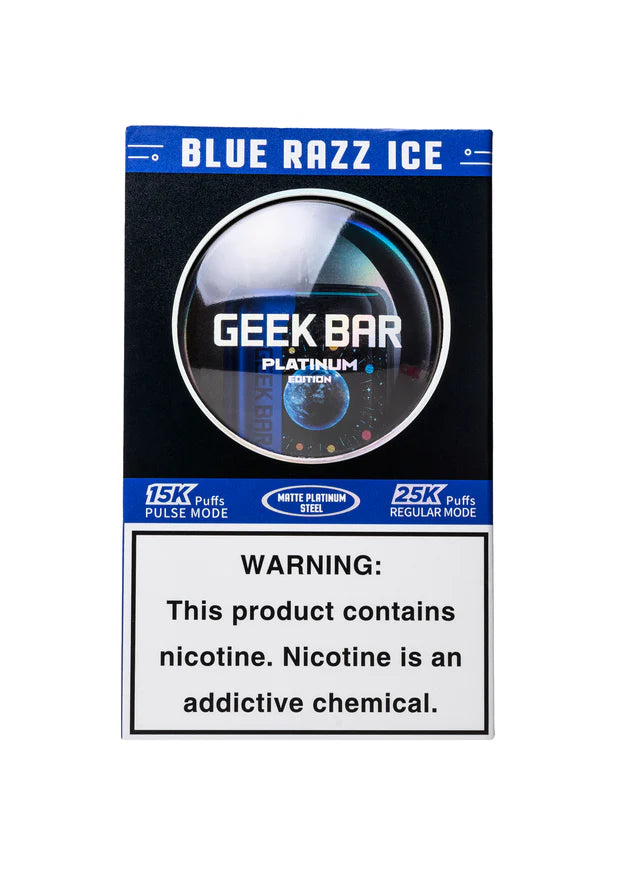 GEEK BAR 25 BLUE RAZZ ICE