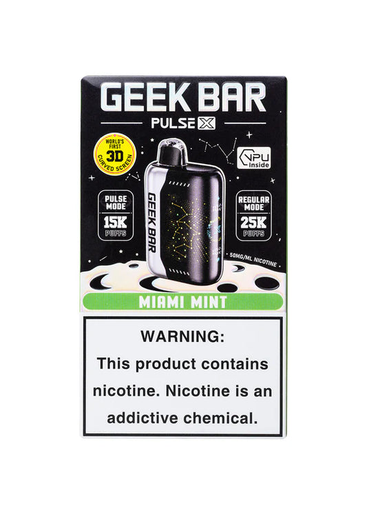 GEEK BAR 25 MIAMI MINT