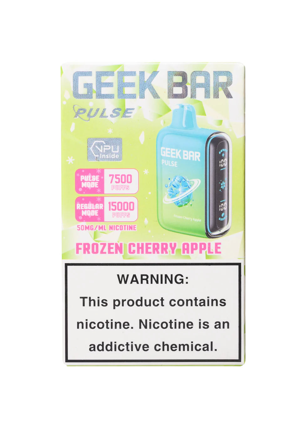 GEEK BAR FROZEN CHERRY APPLE