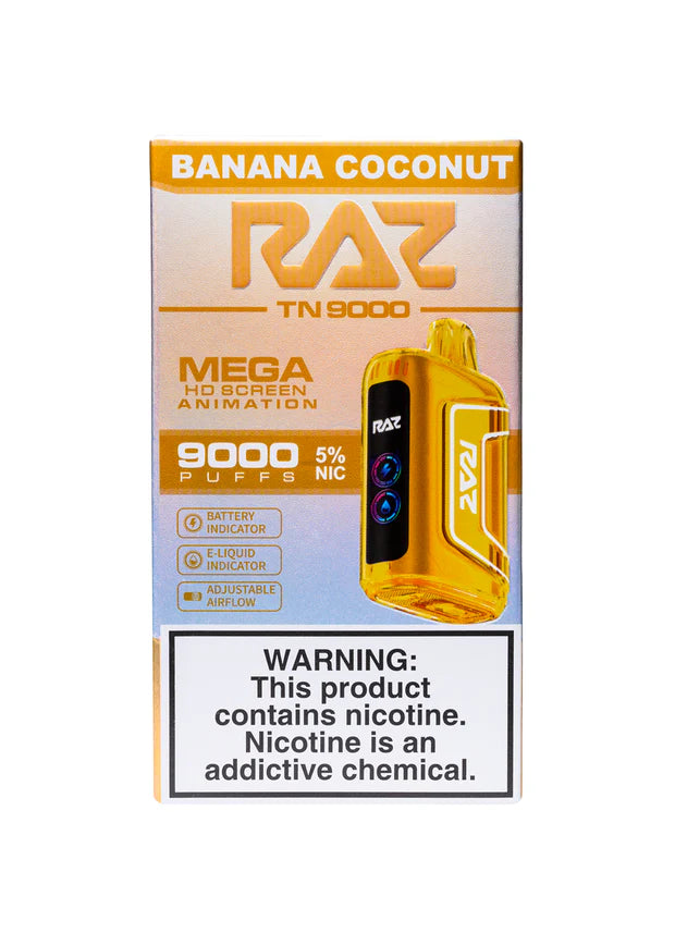 RAZ 9000 BANANA COCONUT
