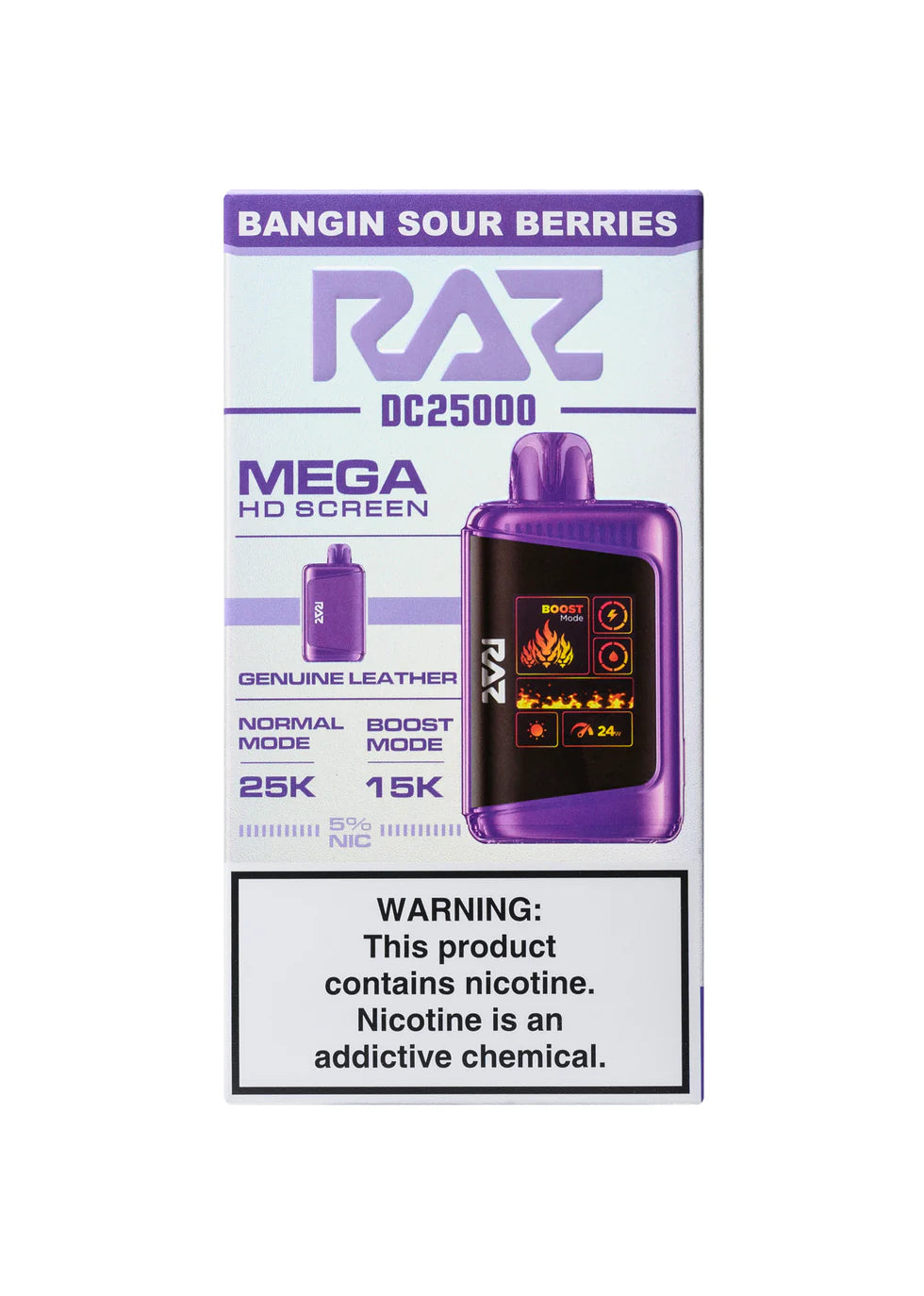 RAZ DC25000 BANGIN SOUR BERRIES
