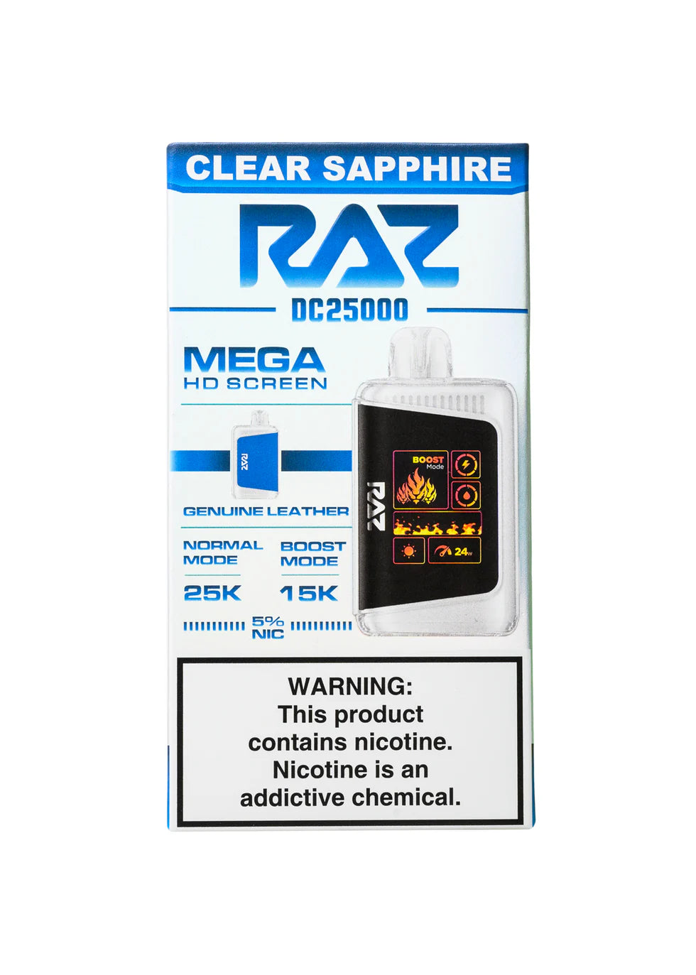 RAZ DC25000 CLEAR SAPPHIRE