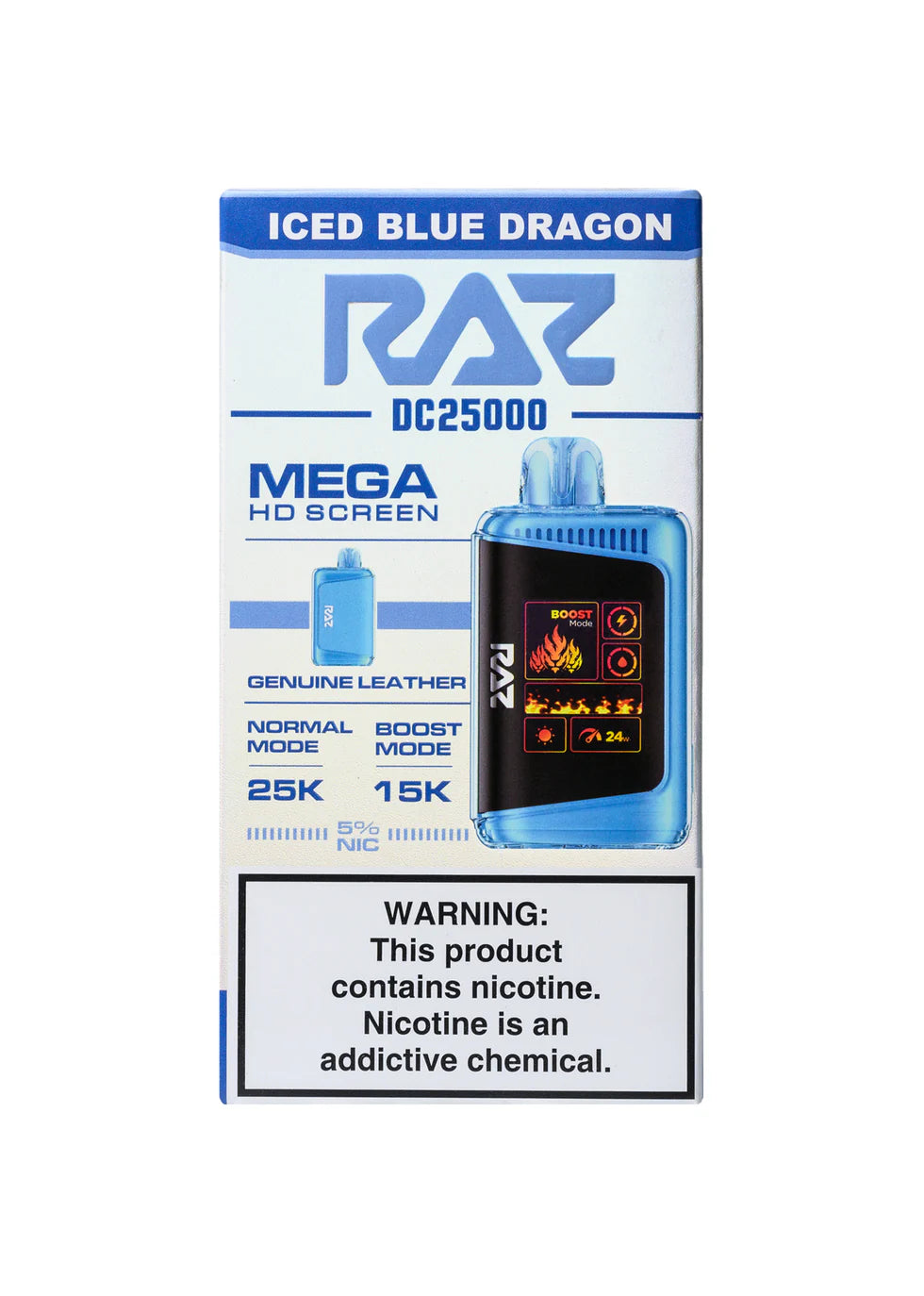 RAZ DC25000 ICED BLUD DRAGON