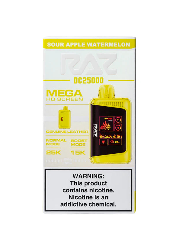 RAZ DC25000 SOUR APPLE WATERMELON