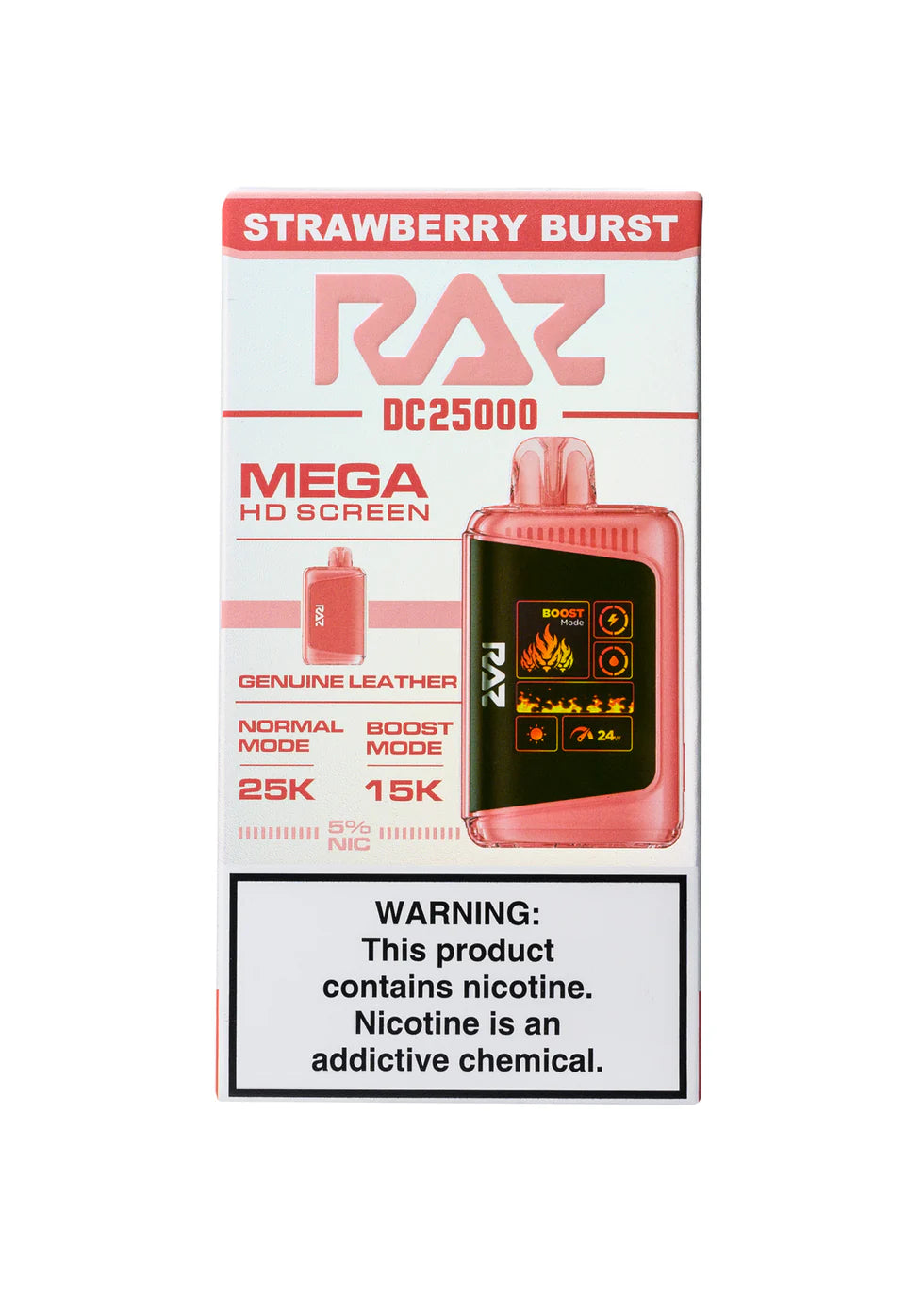 RAZ DC25000 STRAWBERRY BURST