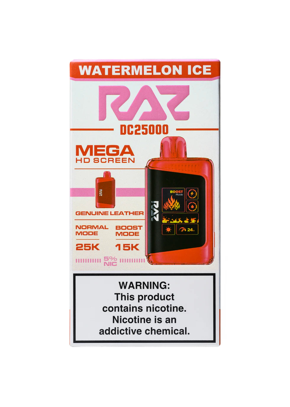 RAZ DC25000 WATERMELON ICE