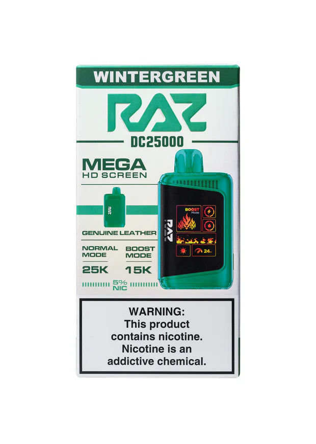 RAZ DC25000 WINTERGREEN