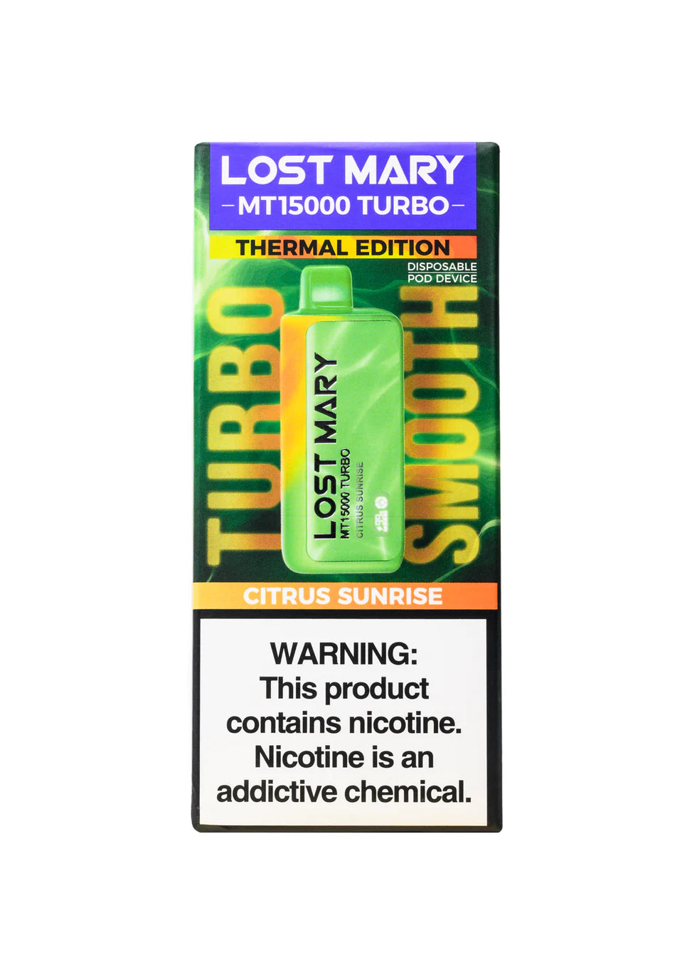 LOST MARY 15000 CITRUS SUNRISE