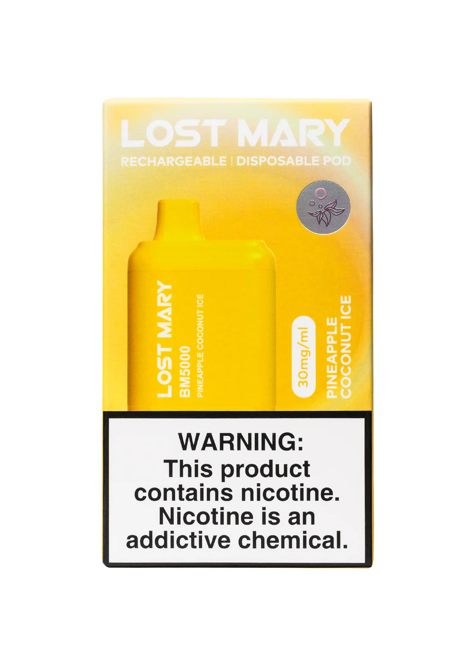 LOST MARY 3MG BM5000 PINEAPPLE COCO ICE