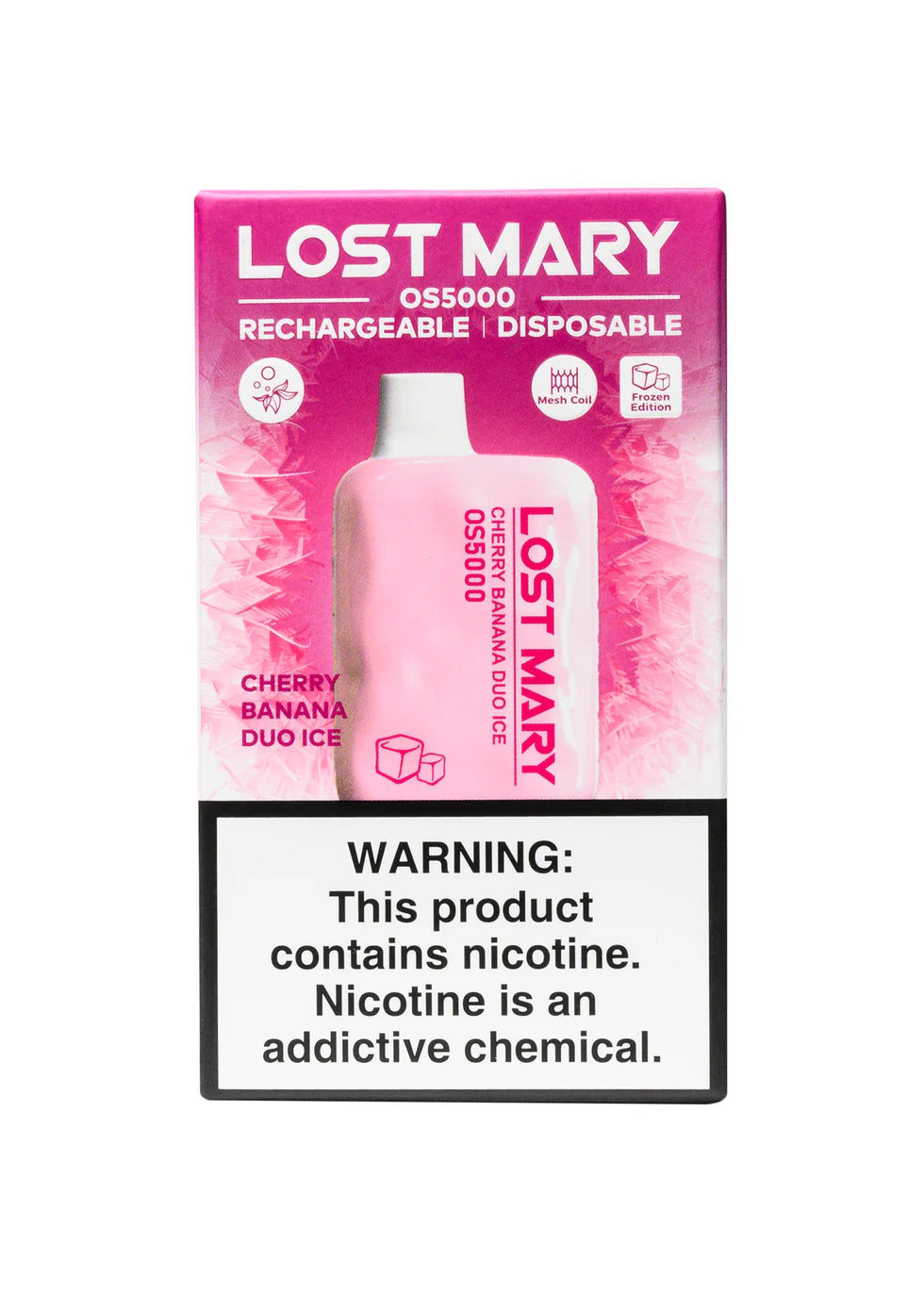 Lost mary cherry banana duo ice