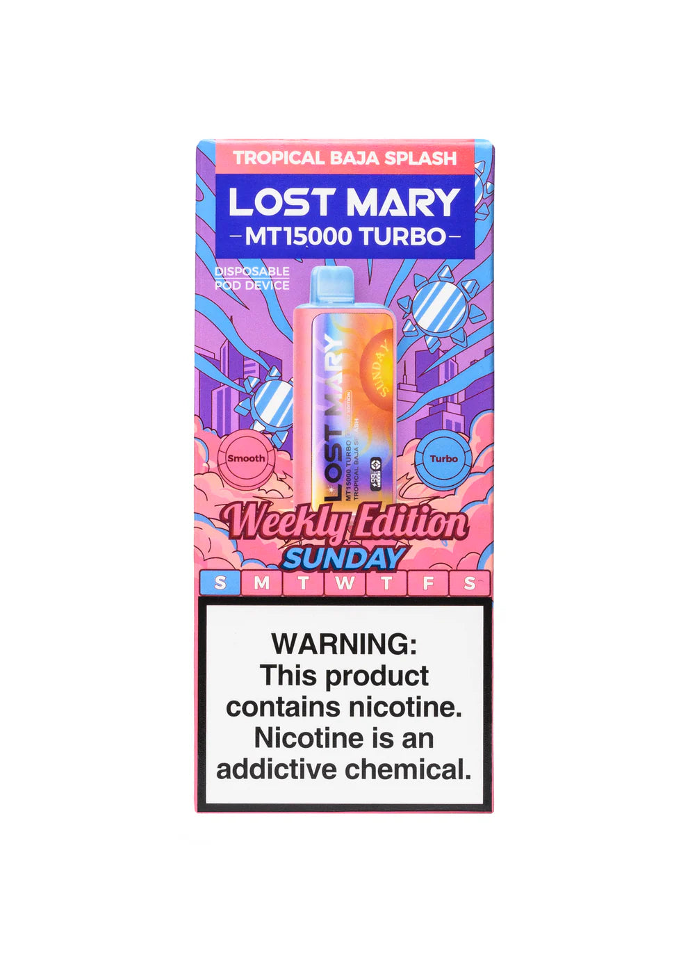 LOST MARY MT15000 TROPICAL BAJA SPLASH