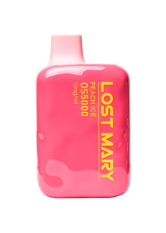 LOST MARY OS5000 ZERO NIC PEACH ICE