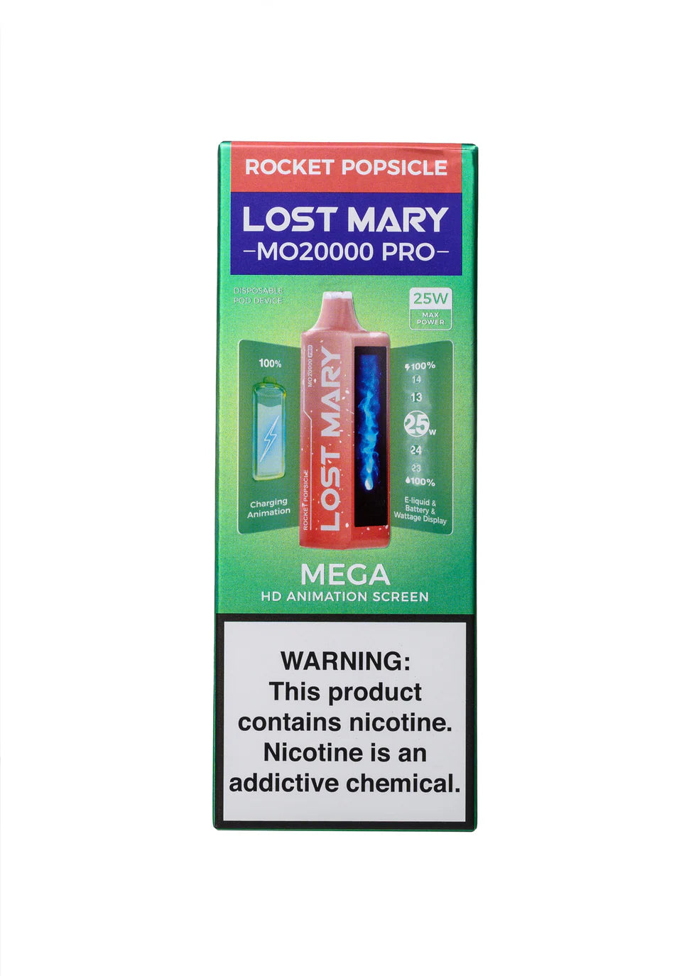 LOST MARY PRO ROCKET POPSICLE