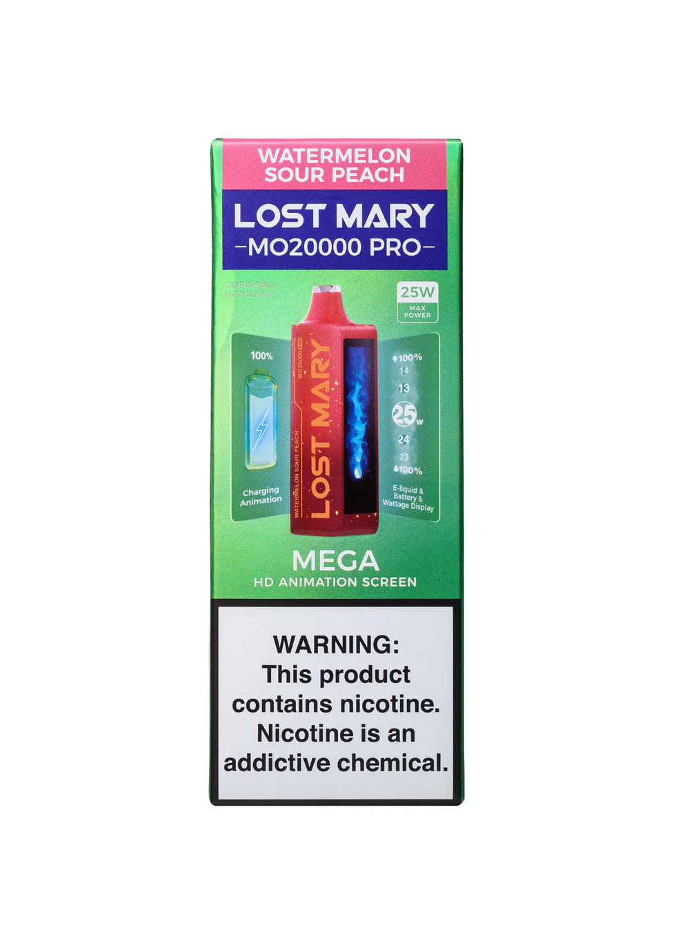 LOST MARY PRO WATERMELON SOUR PEACH