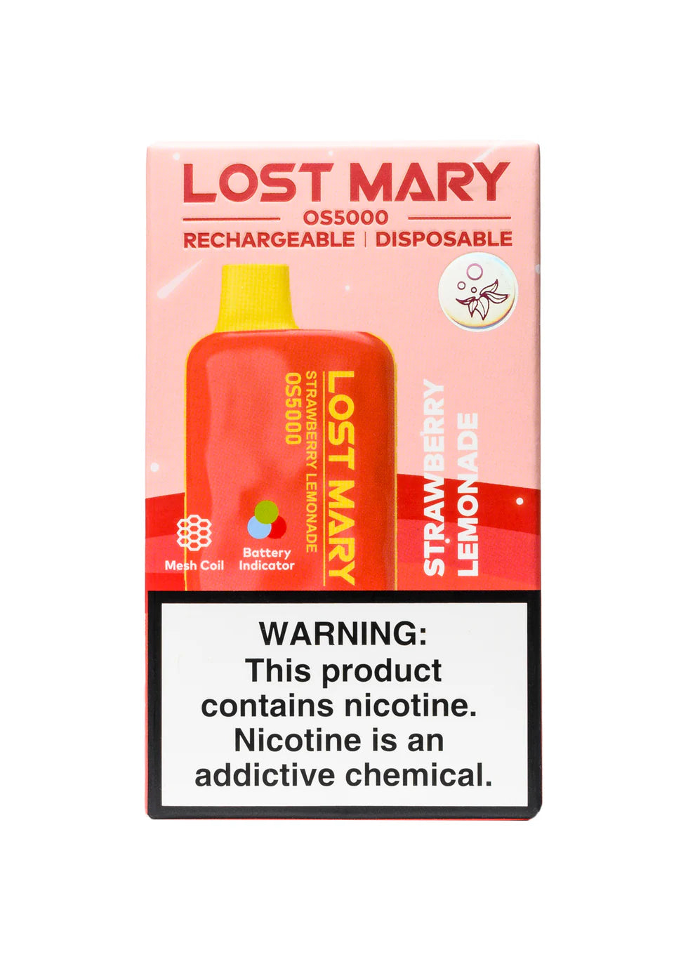 Lost mary Strawberry lemonade